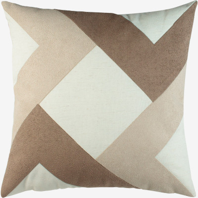 21789 - 2372 - Trio Promocional Bandeira - Marfim | Café - 45x45 cm